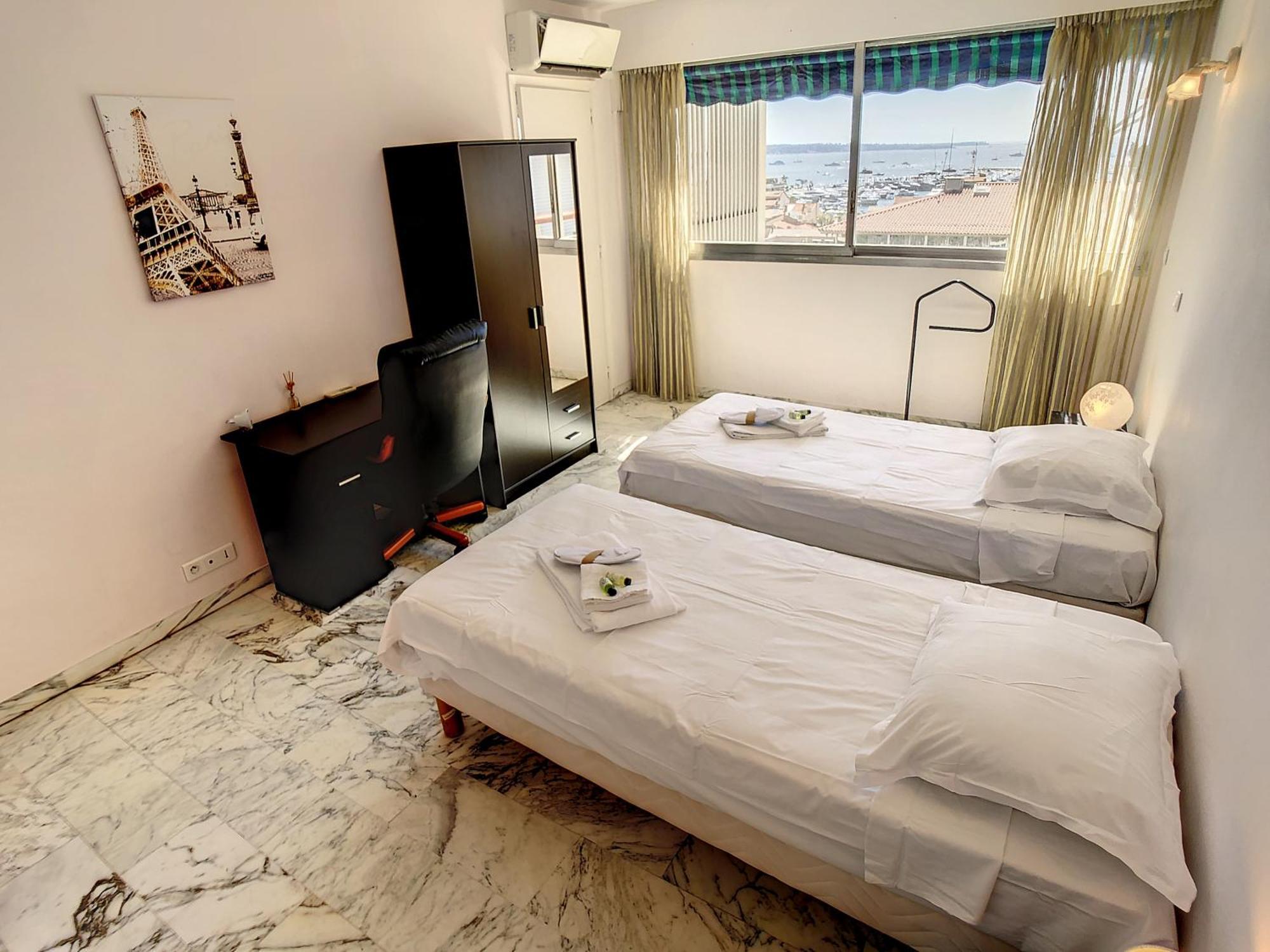 2, 3 And 4 Bedroom Sea View Forville Apartments 5 Mins From The Palais 칸느 객실 사진